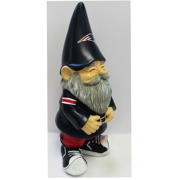 New England Patriots Good Luck Gnome Statue NFL Stocking Stuffer - Picture 2 of 4
